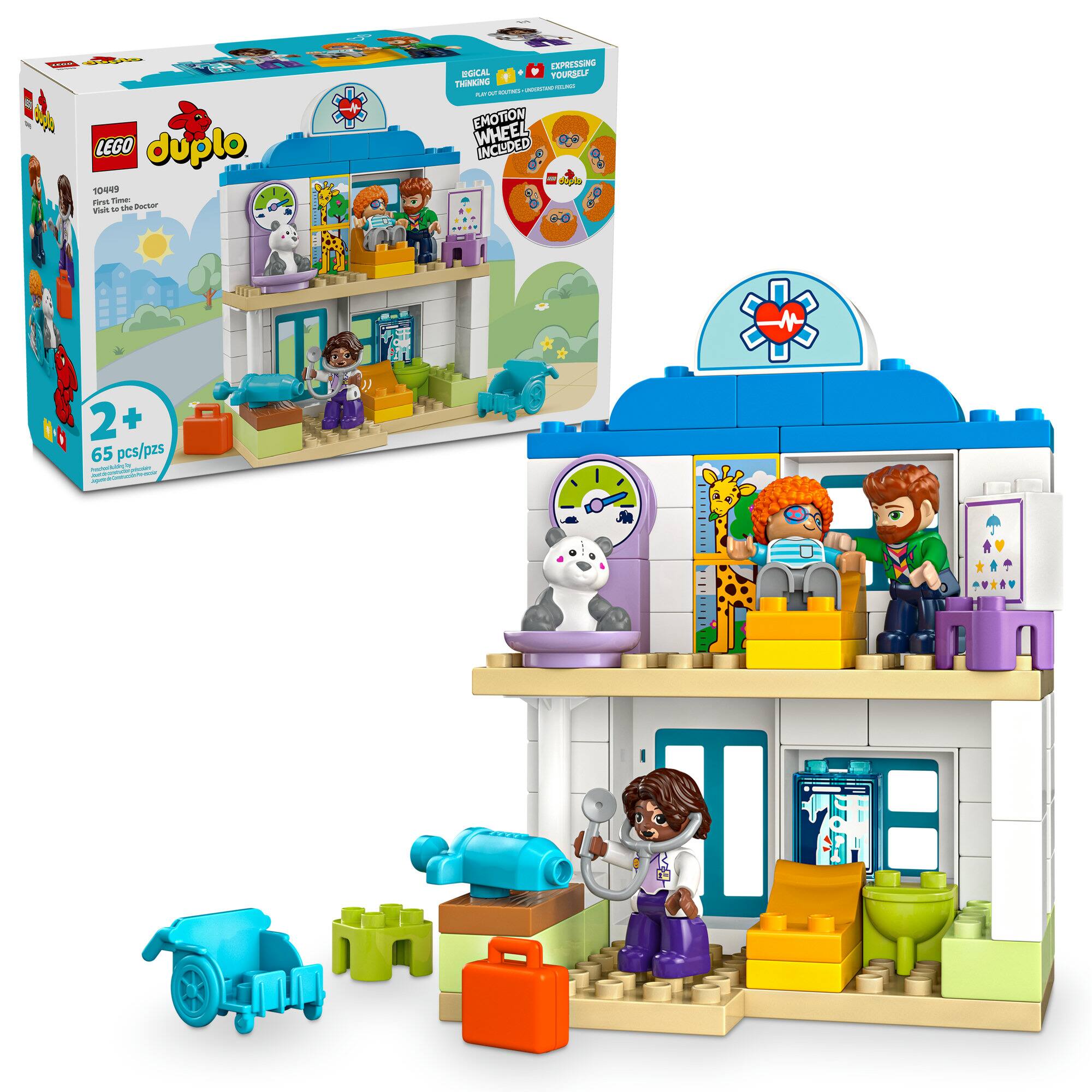 LEGO® DUPLO® Town First Time: Visit with the Doctor 10449